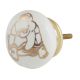 Golden Tortoise Pattern Ceramic Dresser Knobs